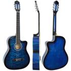 Violão Vogga Acústico VCA227NC BL Azul Vca-227