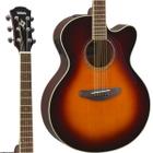 Violao Yamaha CPX600 OVS Jumbo Eletrico Vintage Sunburst