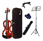 Violino Eagle Ev744 C/ Case + Afiandor+partitura+espaleira