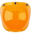 Viseira C/ Flip Capacete Moto Bolha Bubble Custom Anti Risco - Omax