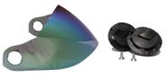 Viseira Camaleão + Botão Reparo Capacete Formula 1 Taurus