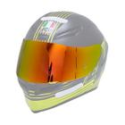 Viseira Capacete Agv K3 Sv Com Oculos Solar K1 Revo Vermelha