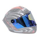 Viseira Capacete Ls2 Thunder Ff805 Revo Azul Light Dia Noite - Visor 1