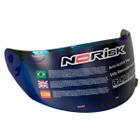 Viseira Capacete Norisk Ff391 FF389 Azul Original