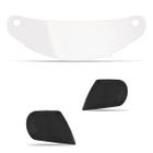 Viseira Cristal + Kit Orelhas Laterais Capacete Liberty Four - Pro Tork