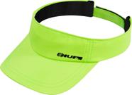 Viseira para corrida microfibra hupi verde fluor