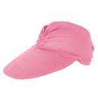 Viseira Turbante Infantil Proteção UV Rosa Everly