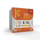Vita c+d+zinco eferv sabor laranja bemvita c/ 30cpr