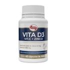 Vita D3 + Vit.c + Zinco 60 Cap - Vitafor