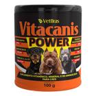 Vitacanis power suplemento p/ cães 100g vetbras