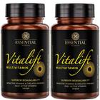 Vitalift Essential Nutrition Multivitamínico Vegano (Kit 2x 90 Caps cada) - Queima de Estoque