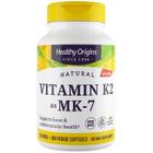 Vitamin K2 MK7 100mcg - 180 Caps da Healthy Origins - Healthy Origins