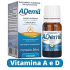 Vitamina A e D Ademil Gotas 20ml - Arte Nativa