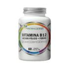 Vitamina B12 Ácido Fólico + Ferro 60 Cápsulas Flora Nativa