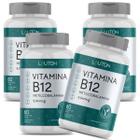 Vitamina B12 Metilcobalamina 400mg Vegana Lauton - Kit 4