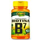 VITAMINA B7 BIOTINA - 60 Cápsulas 500mg UNILIFE