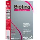 Vitamina B7 Biotina 60 Cápsulas Katiguá