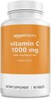 Vitamina C 1000mg com Rose Hips 5mg, 90 tab, Amazon Elements