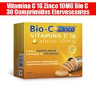 Vitamina C 1G Zinco 10MG Bio C 30 Comprimidos Efervescentes - União Quimica