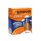 Vitamina C Cenevit Zinco 1G 10Mg Laranja Com 30 Comprimidos