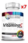 Vitamina C Multivita 7 X 60 Cápsulas 500mg - Flora Nativa