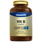 Vitamina D 2000UI Supl. Alim. de Vit, D- 60 caps Vitaminlife