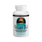 Vitamina D-3 5000 UI 200 cápsulas gelatinosas da Source Naturals (pacote com 2)