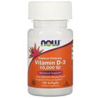 Vitamina D3 10000 Ui 120 Softgels Now Foods