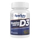 Vitamina D3 2000UI (60 comp) - Padrão: Único - Apisnutri