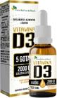 Vitamina D3 2000UI Em Gotas 30ml Sabor Laranja - Flora Nativa