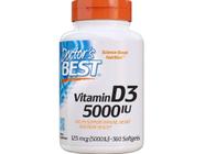 Vitamina D3 5.000UI 125 mcg 360 Cáps Softgel Doctor's Best