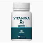 Vitamina D3 5000UI 60Cápsulas União Vegetal