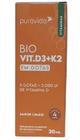 Vitamina D3+ K2 Liquida de 20 ml Sabor Natural de Limão-Pura Vida