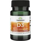 Vitamina D3 Swanson 1.000 UI 60 Capsulas Importada USA