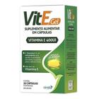 Vitamina e 400ui suplemento alimentar com 30 cápsulas