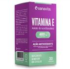 Vitamina E de 400 mg com 30 Cápsula Softgel- Sanavita