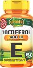 Vitamina E Tocoferol 60 Comprimidos 1000mg 400 UI Unilife