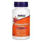 Vitamina K2 100mcg - 100 cápsulas Now Foods - Now Foods