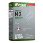 Vitamina K2 Menaquinona Mk-7 30 Comprimidos Bionatus