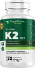 Vitamina K2 Mk7 120 Cápsulas 500 mg Menaquinona 7 1 frasco