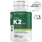 Vitamina K2 MK7 Menaquinona-7 500mg Pura Concentrada 120Cáps Floral Ervas