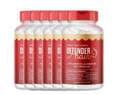 Vitamina para Cabelos Pele e Unhas - Defender Hair - 6 Potes