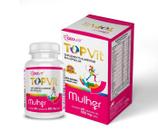 Vitaminas Acido Folico Topvit Mulher 500mg 60 caps Eurofito