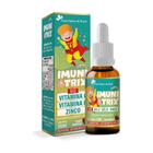 Vitaminas C, D e Zinco - Imunitrix Kids Gotas 30ml Sabor Morango Flora Nativa