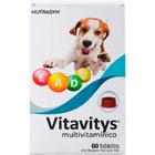 Vitavitys Suplemento Multivitamínico Para Cães 60 Tabletes