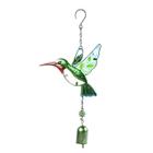 Vitral de metal Wind Chime Wokex Hummingbird 35x18cm