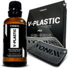 Vitrificador Plásticos V-Plastic Pro 50ml Vonixx + Aplicador