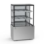 Vitrine Confeitaria Quente 75 cm Vanguard Top Inox CVTQ750 220V - Refrimate