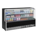 Vitrine Expositora Refrigerada Gelopar Aurora Vidro Reto GPSA 175