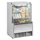 Vitrine Refrigerada Ar Forçado com Vidros Aquecidos GPFA075A Gelopar